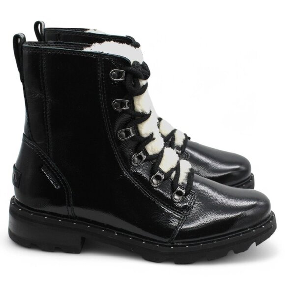 Sorel Women's Lennox Lace Cozy Lug Sole Booties Women's Shoes - Picture 3 of 8